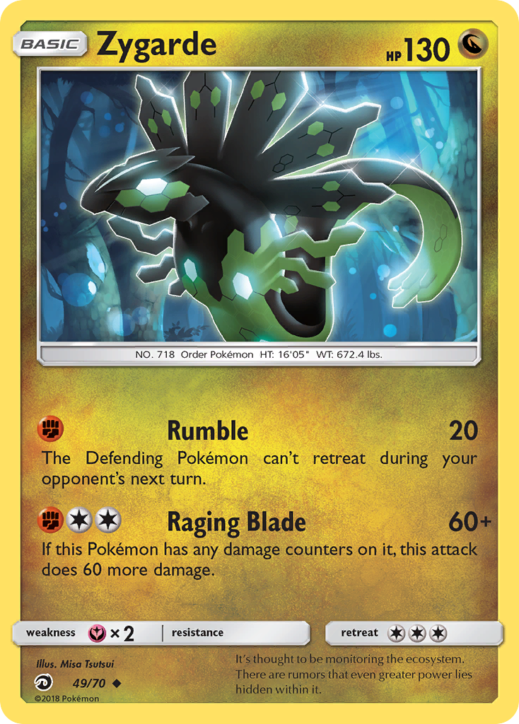 Dragon Majesty Zygarde #49/70